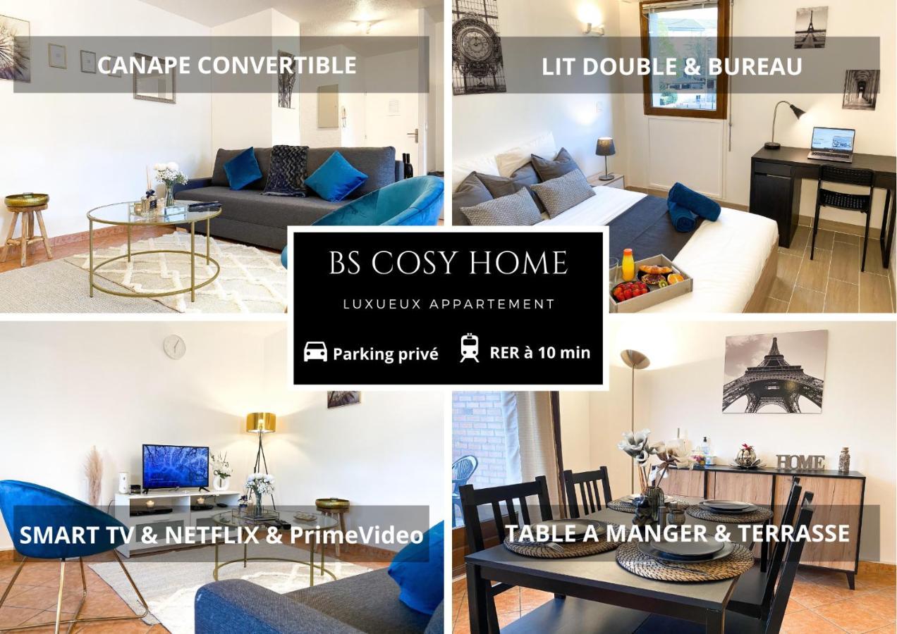Luxueux Appartement Evry Centre - Parking - Rer A 10 Min Courcouronnes Εξωτερικό φωτογραφία